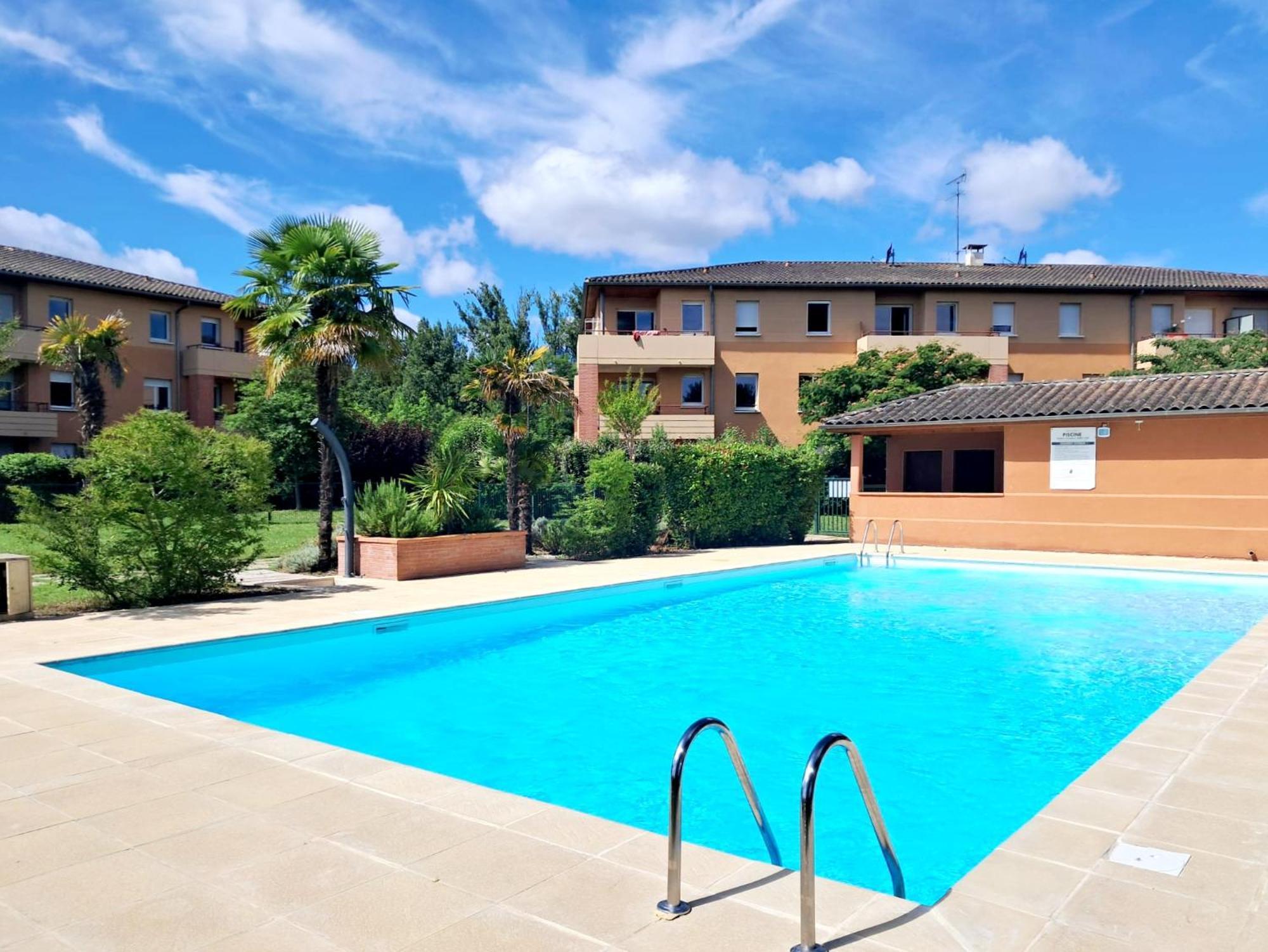 דירות מונטובן Le Montauriol - Logement Avec Terrasse - Piscine -Tennis - Place De Parking Privee מראה חיצוני תמונה